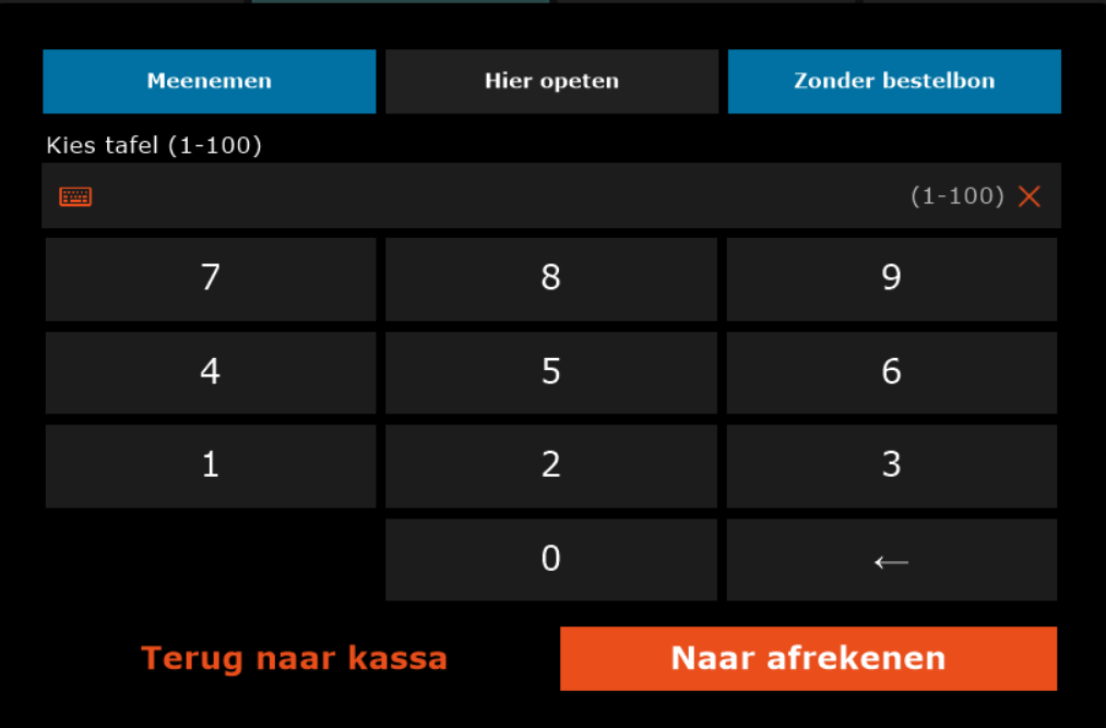 Meenemen of Hier opeten dialoog