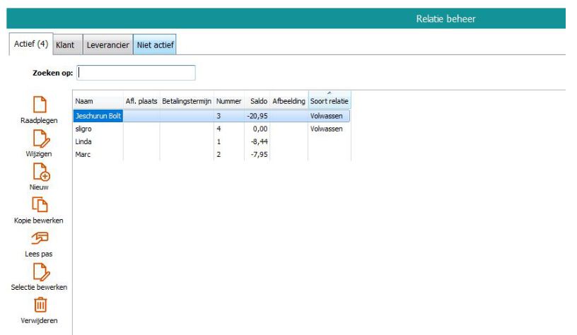 Q1200 Mplus Klantenbeheer met acties